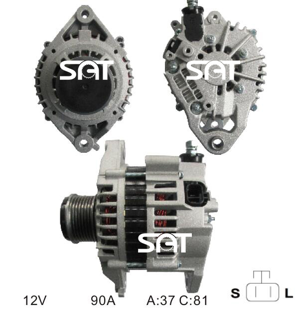 Hitachi Alternator Lr190-752 Ja1602IR 23100-Vc100