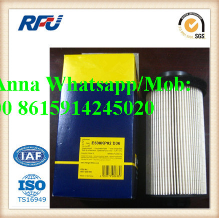 E500kp02D36 High Quality Auto Fuel Filter for Hengst (E500KP02D36)