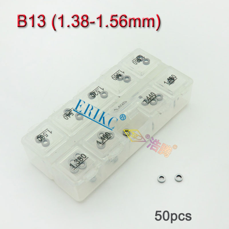 Erikc Liseron Adjusting Shim Common Rail, Bosch B13 Diesel Fuel Original Injector Shim Auto Engine Gasket 600 Pieces