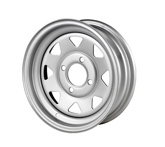 Eight Spoke Trailer Popular Steel Rims Wheels