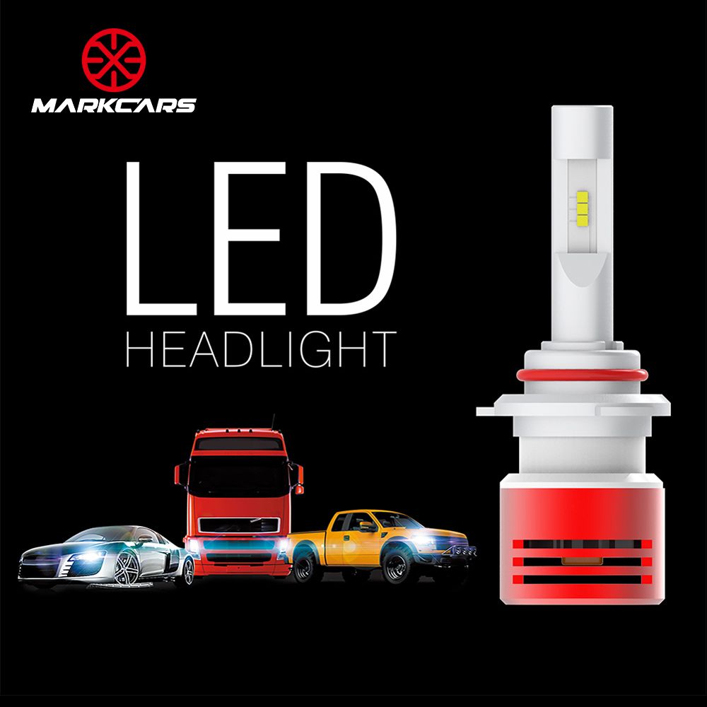 H4 H7 H11 LED Car Light Headlight Auto Head Lamp with Projector Lens Motorcycle Body Part