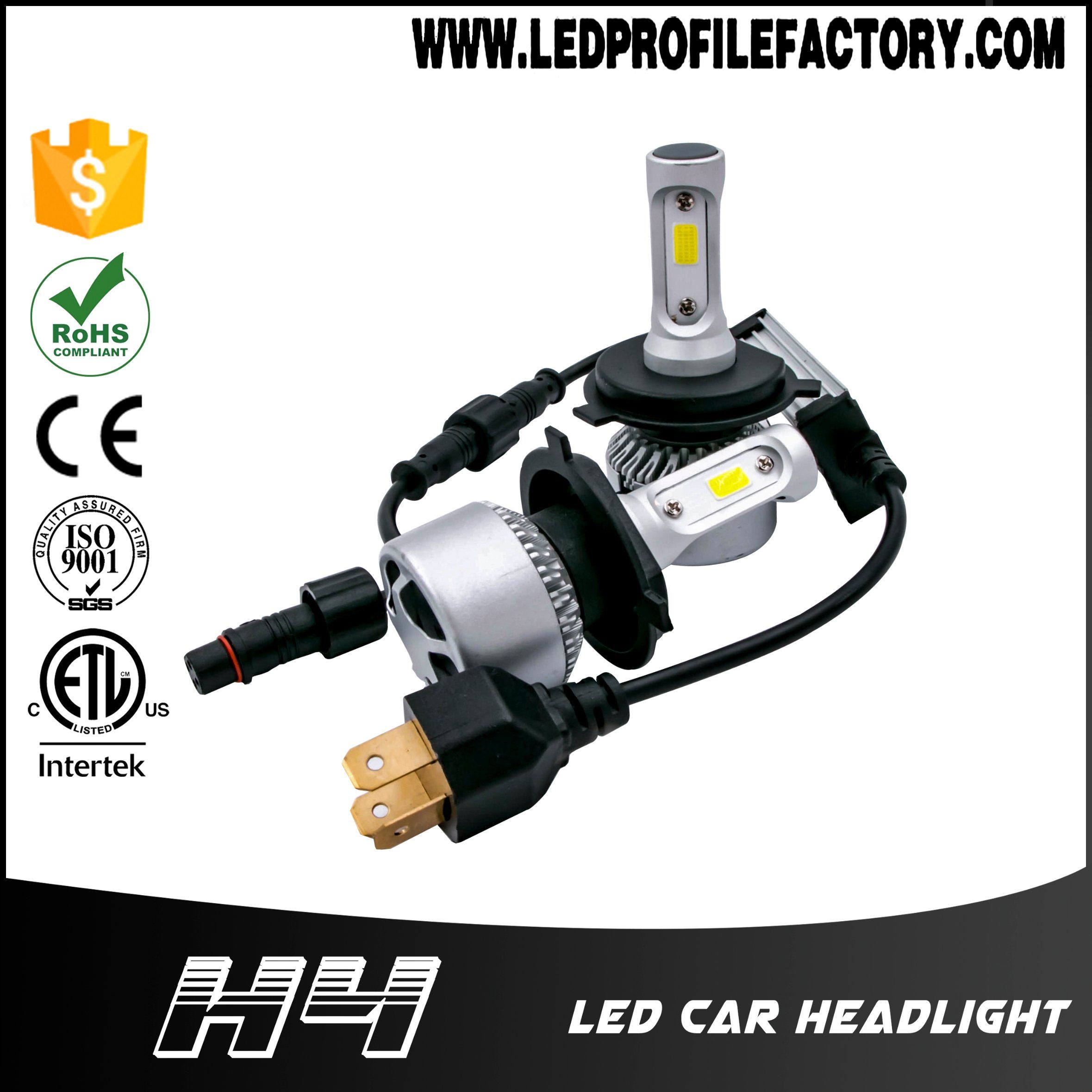 6V CREE Rtd LED Motorcycle Headlight