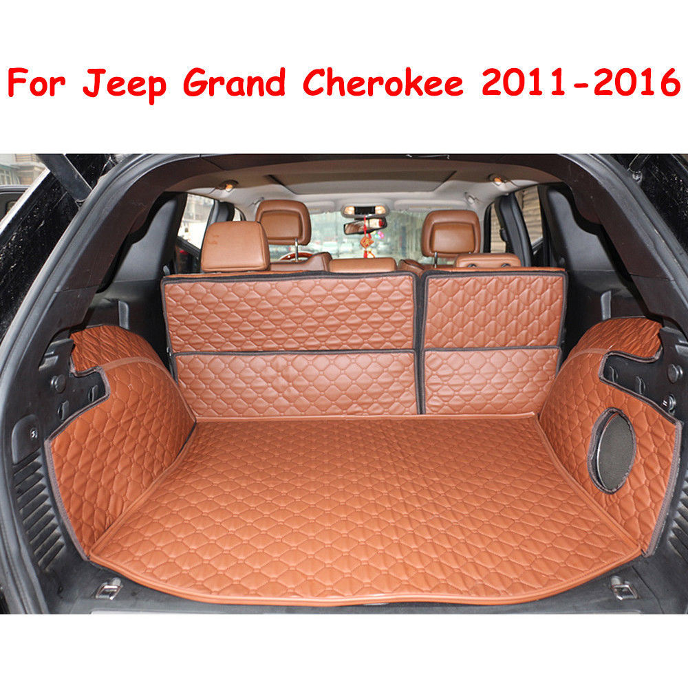 Car Trunk Mat Cargo Boot Liner Auto Car Waterproof for Jeep Grand Cherokee 2011-2017
