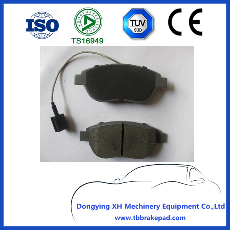 Auto Parts No Asbestos Semi Metal Brake Pad