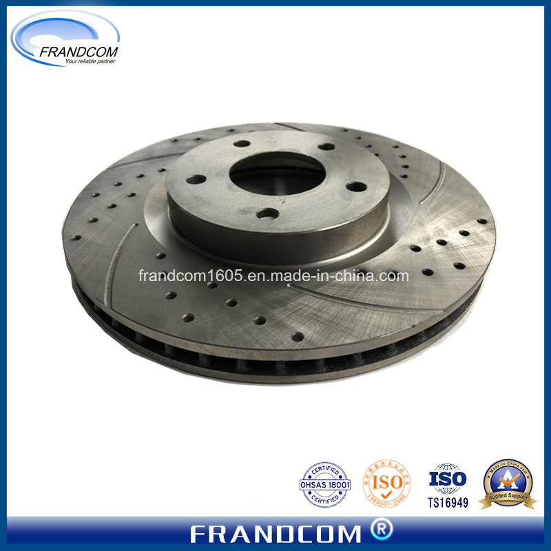Drilled & Slotted Works & Modified Brake Rotor Discs
