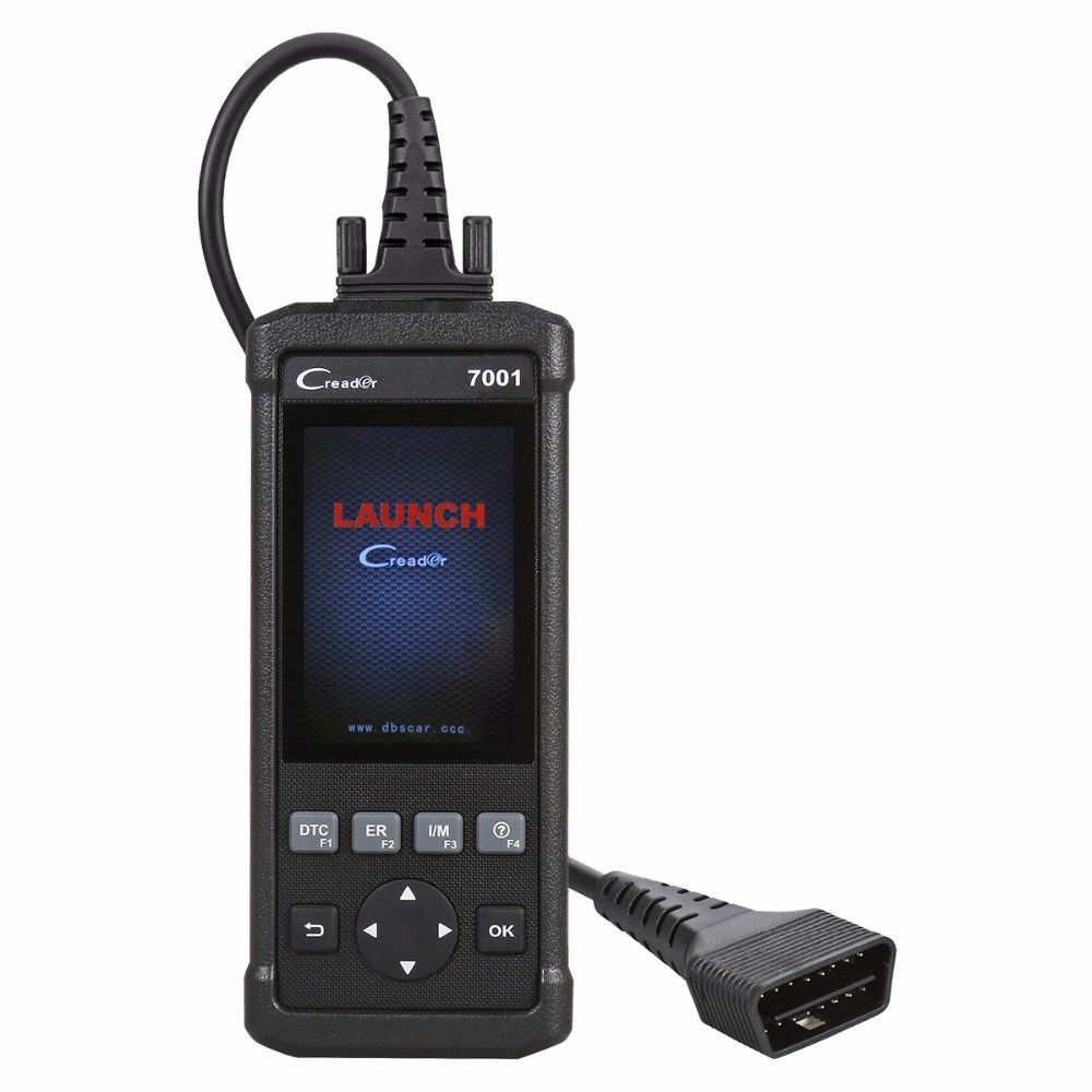 Original Launch DIY Code Reader Creader 7001f Full OBD2 Scanner/Scan Tool with Oil/Epb/BMS/ABS Bleeding Resets Service Cr7001f