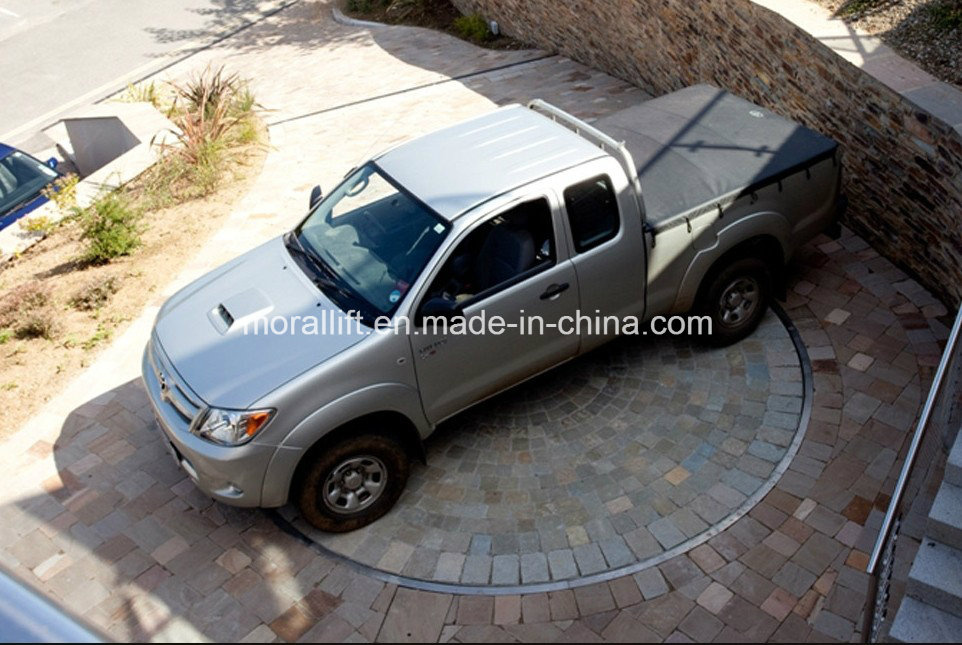 Aluminum Top Auto Show Rotating Car Turntable