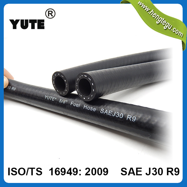 SAE J30 R9 5/8 Inch High Yute FKM Fuel Hose