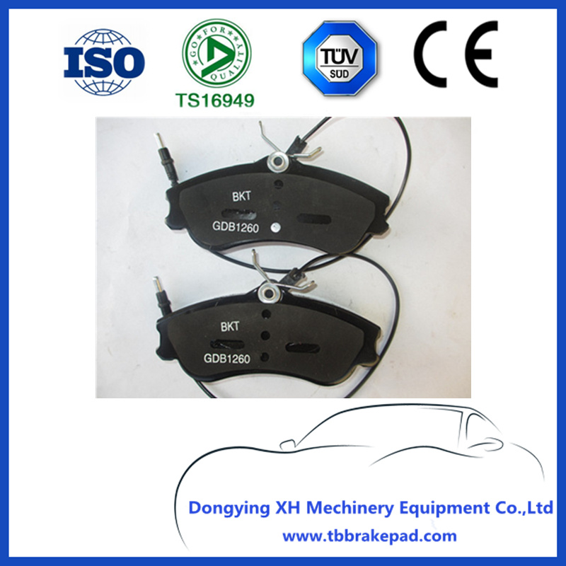 Car Brake Pad Gdb1260 for Car Spare Parts