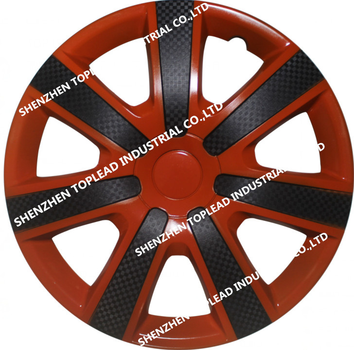 Universal ABS Easy Install Bicolor Car Wheel Hub Center Cover