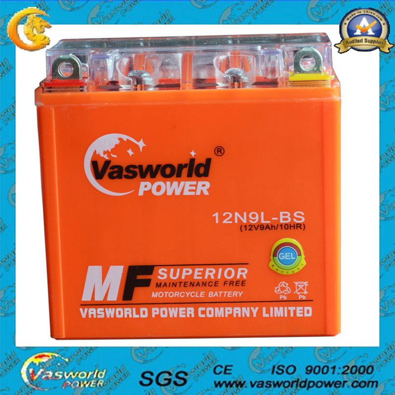 High Performance Battery Gel Motor Cycle Battery 12V 9ah Lead Acid Battery Gel Battery