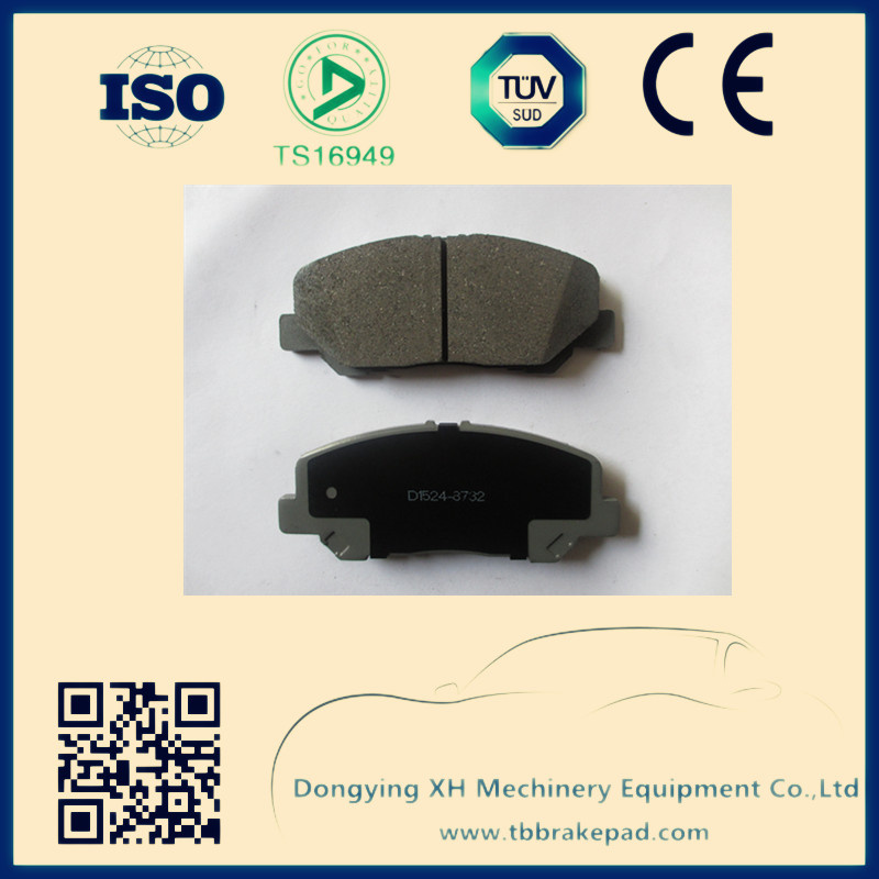 Toyota Low Noise Semi Metallic Painted Plastic Auto Brake Pads D1524-8732