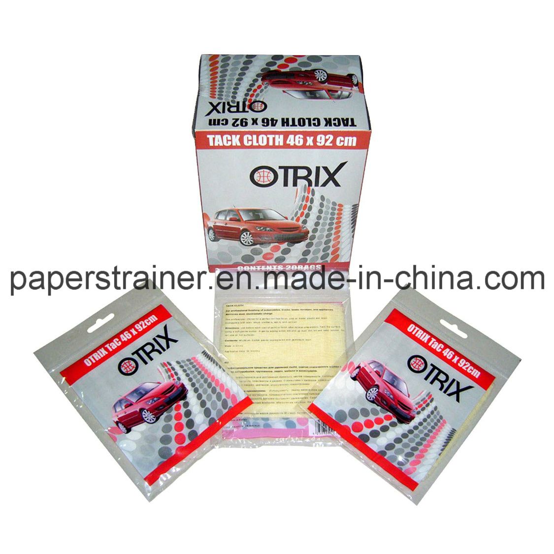 High Quality Light Yellow Tack Cloth