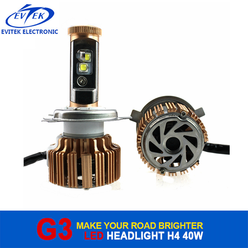 40W Car Headlight USA CREE Chip High Power H4 Car LED Headlight