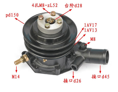 High Quality Jmc Auto Parts Water Pump
