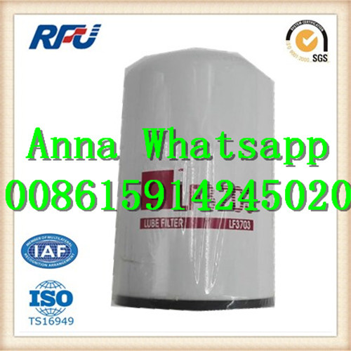 High Quality Truck Diesel Oil Filter Lf3703 for Fleetguard