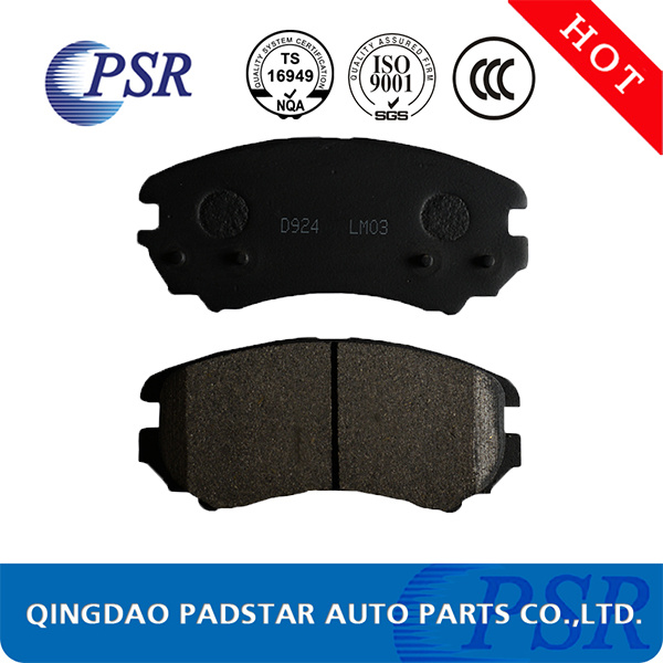 Brake System Factory D924 Disc Japanese Brake Pads for Nissan/Toyota