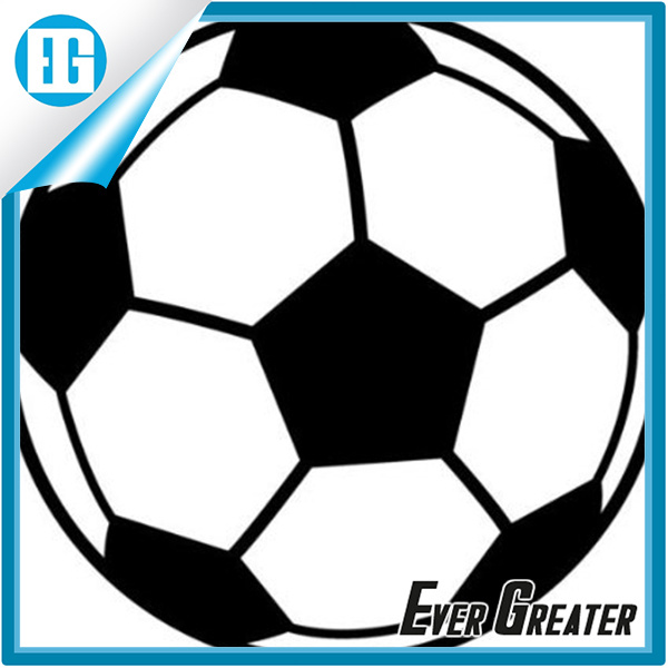 Sports Soccer Ball Football Removable Vinyl Adhesive Sticker