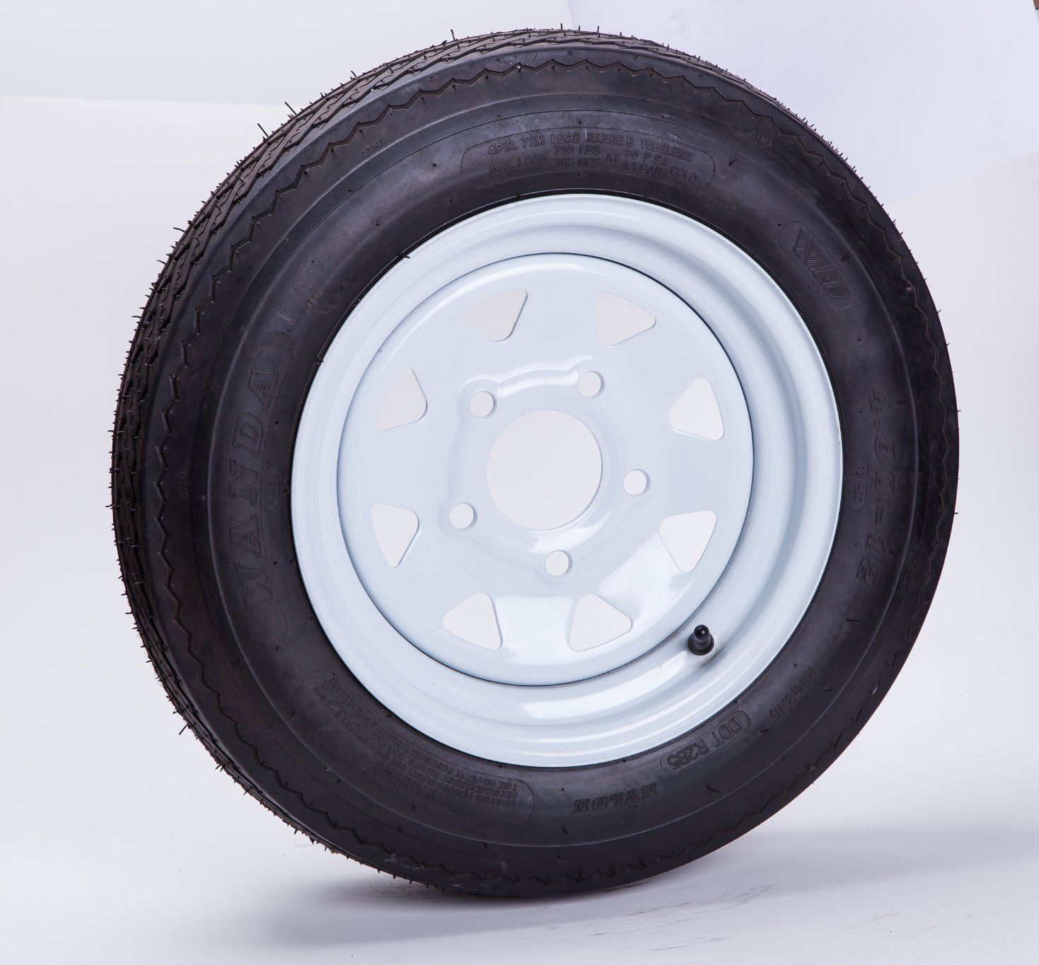 4.8-12 Complete Camper Trailer Wheel Mounted Tire and Wheel Rim