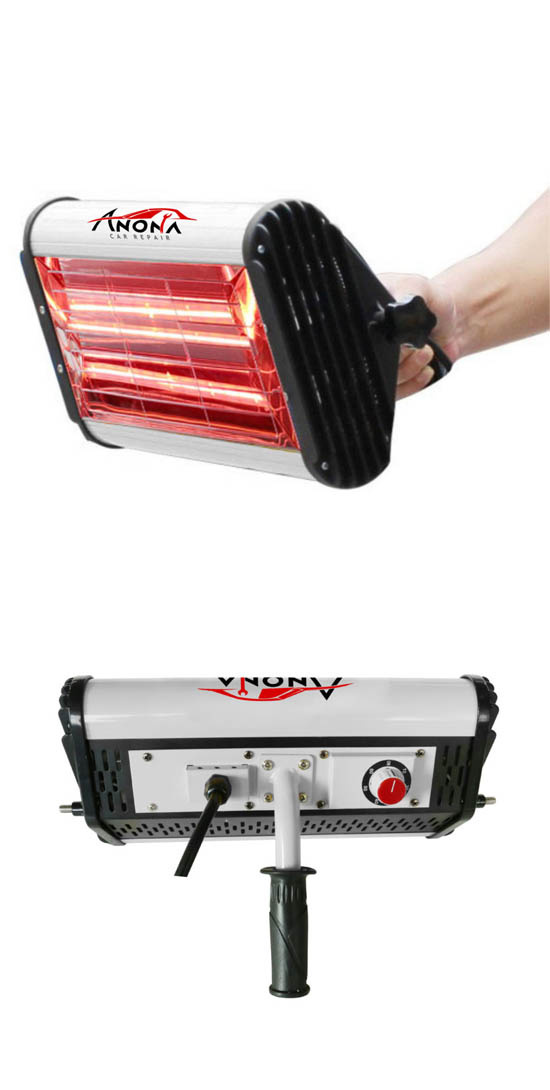 Hand-Held Auto Body Infrared Car Paints Curing Lamp