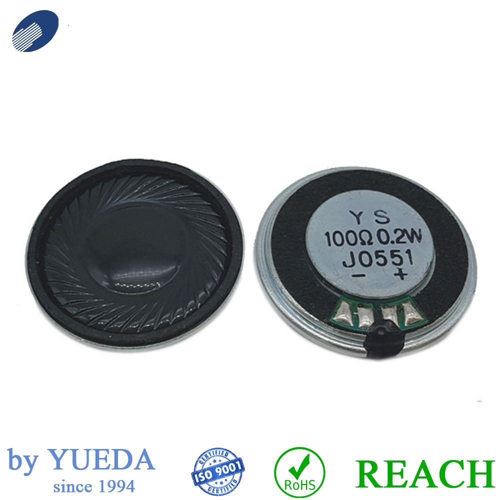 0.1W Small Mylar Headphone Raw Speaker Component