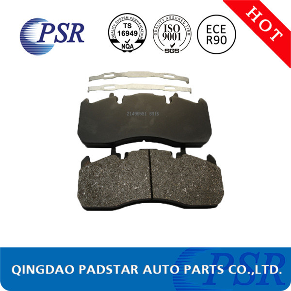Best Price Wva29173 Truck & Bus Brake Pad with ECE-R90 Certificate for Mercedes-Benz