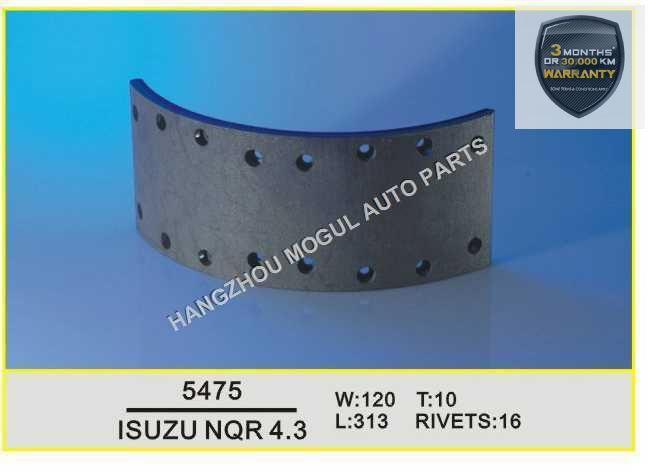 Brake Lining for Japanese Truck Made in China (5475)