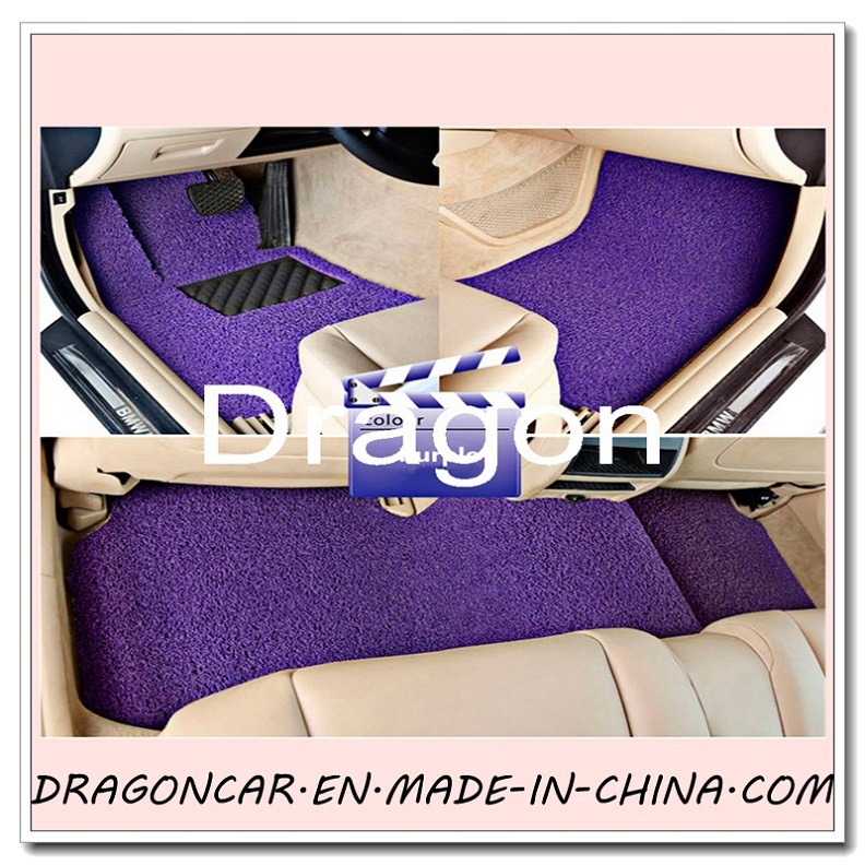 2016 New Design PVC Coil Mat in Double Colors Car Carpet Car Accessories