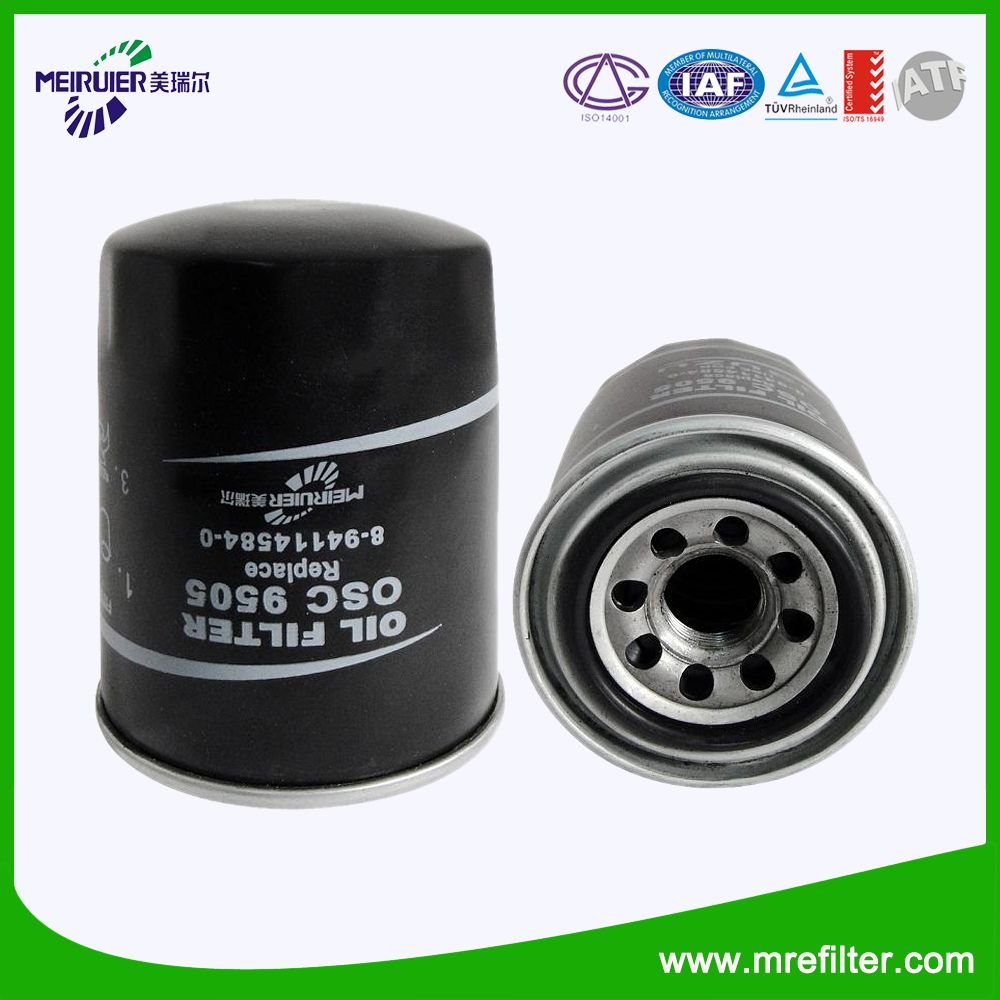 Oil Filter 8-94114584-0 Manufacture China for Toyota