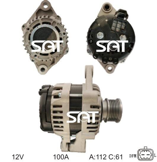 Delco Alternator 13502583 13579668 Ca2005IR