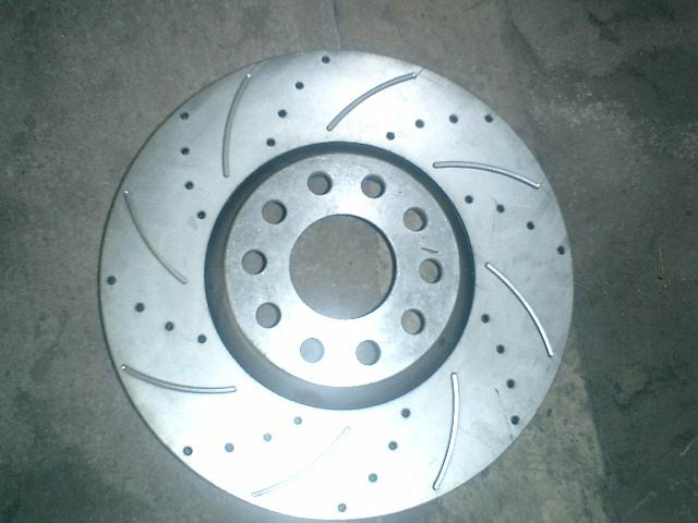 Drill/Slotted Brake Disc 31314 for Ford