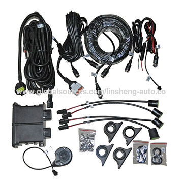Heavy-Duty Trucks Parking Sensor with Buzzer and 4 Sensors