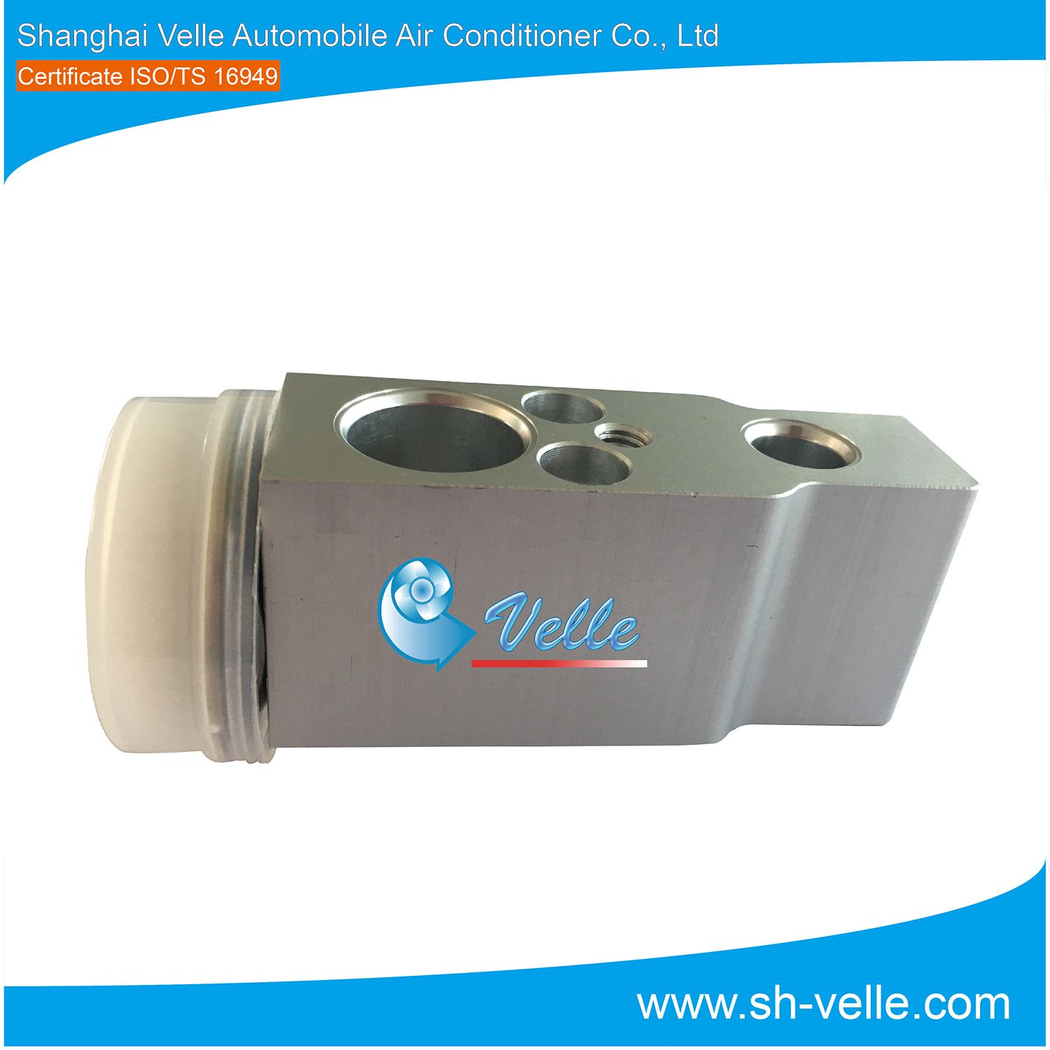 Aluminum Thermal Expansion Valve for Auto AC System OEM Parts