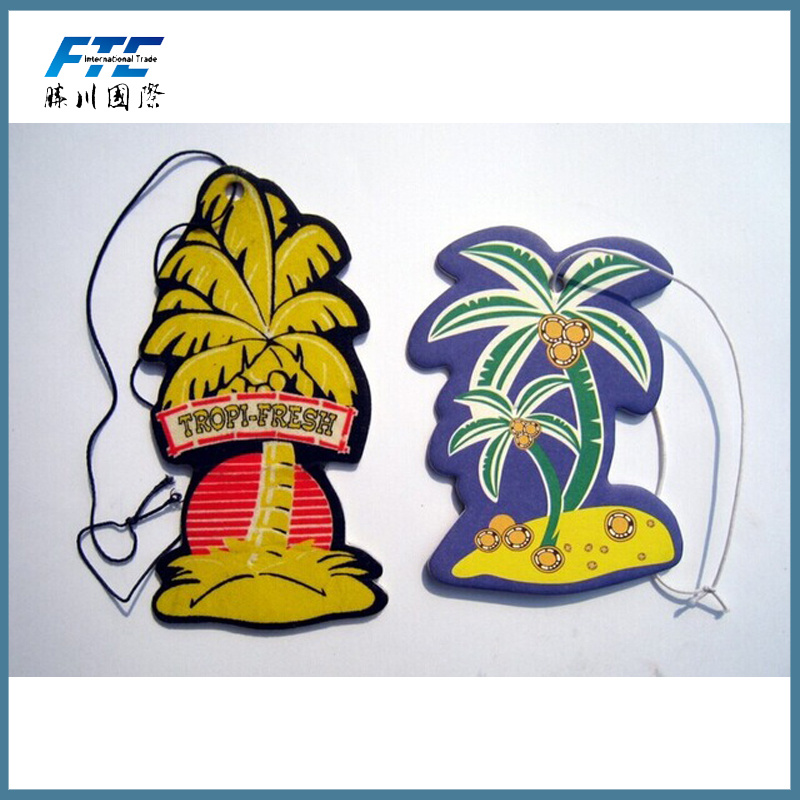 Custom Printed Car Air Freshener for Promotional Gift