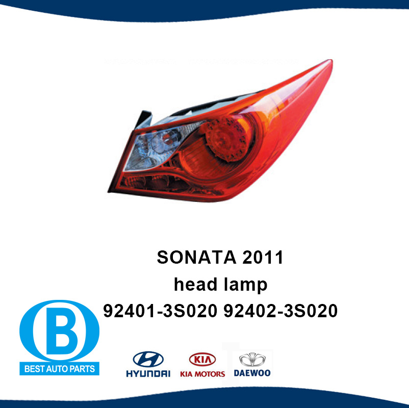 Taillight 92402-3s020 92401-3s020 for Hyundai 2011 