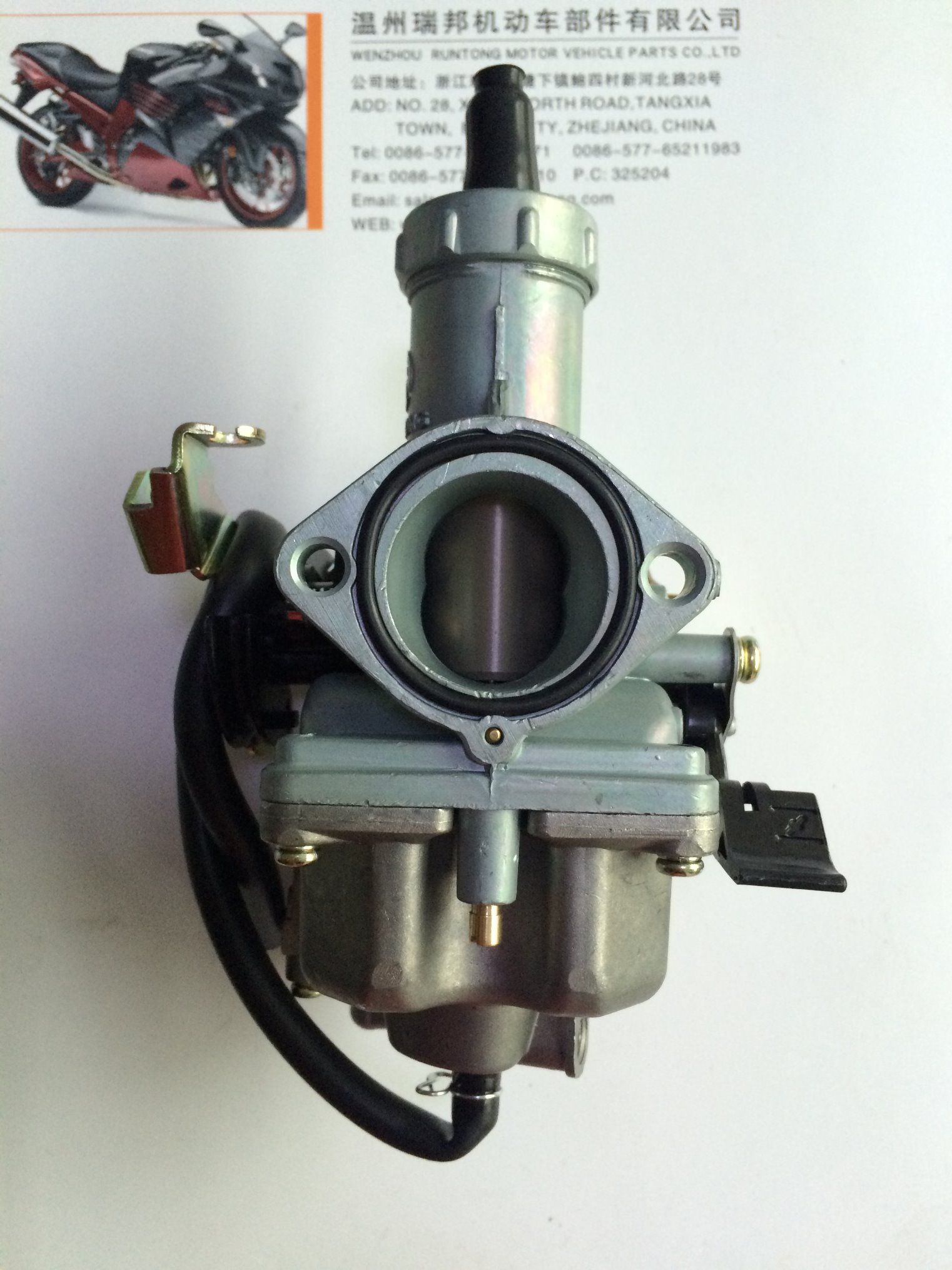 Cg200 Motorcycle Carburetor with Accelerator Pump