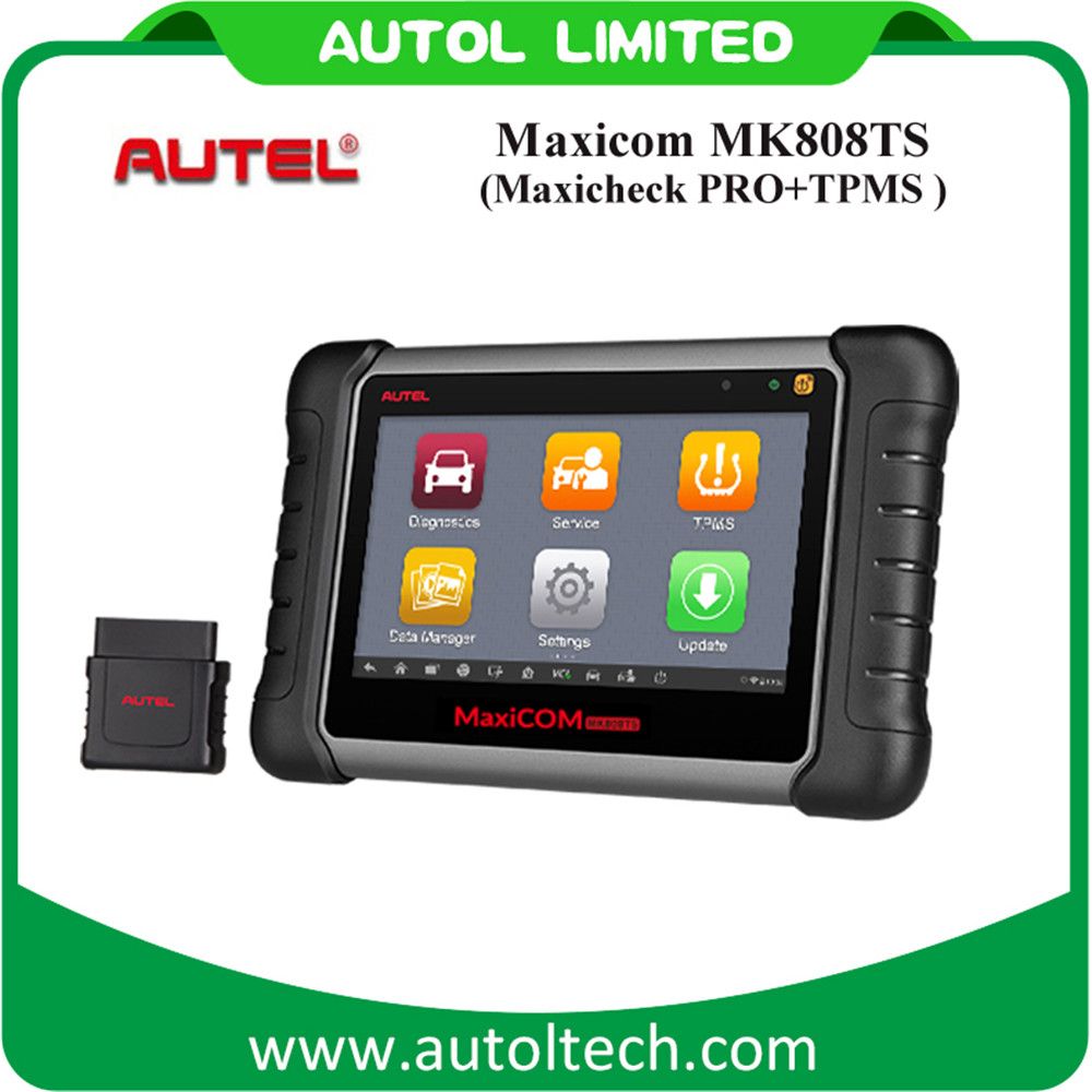 Sole Agent Original Diagnostic Tool Autel Maxicom Mk808ts Epb/ABS/SRS/Climate Control/Sas/TPMS Maxicheck PRO Maxicom Mk808ts