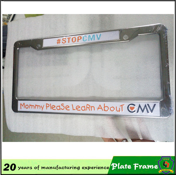 Classic Chrome Dealer License Plate Frame