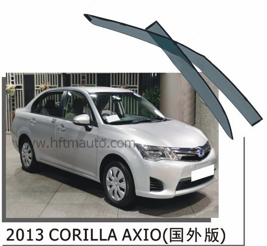 2013 Corolla Axio Window Visor for Toyota