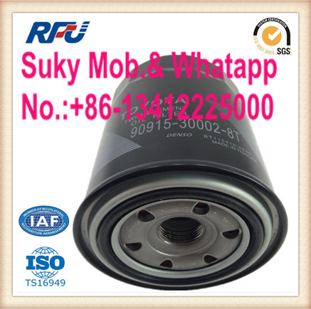 High Quality Auto Oil Filter for Toyota 90915-30002-8t