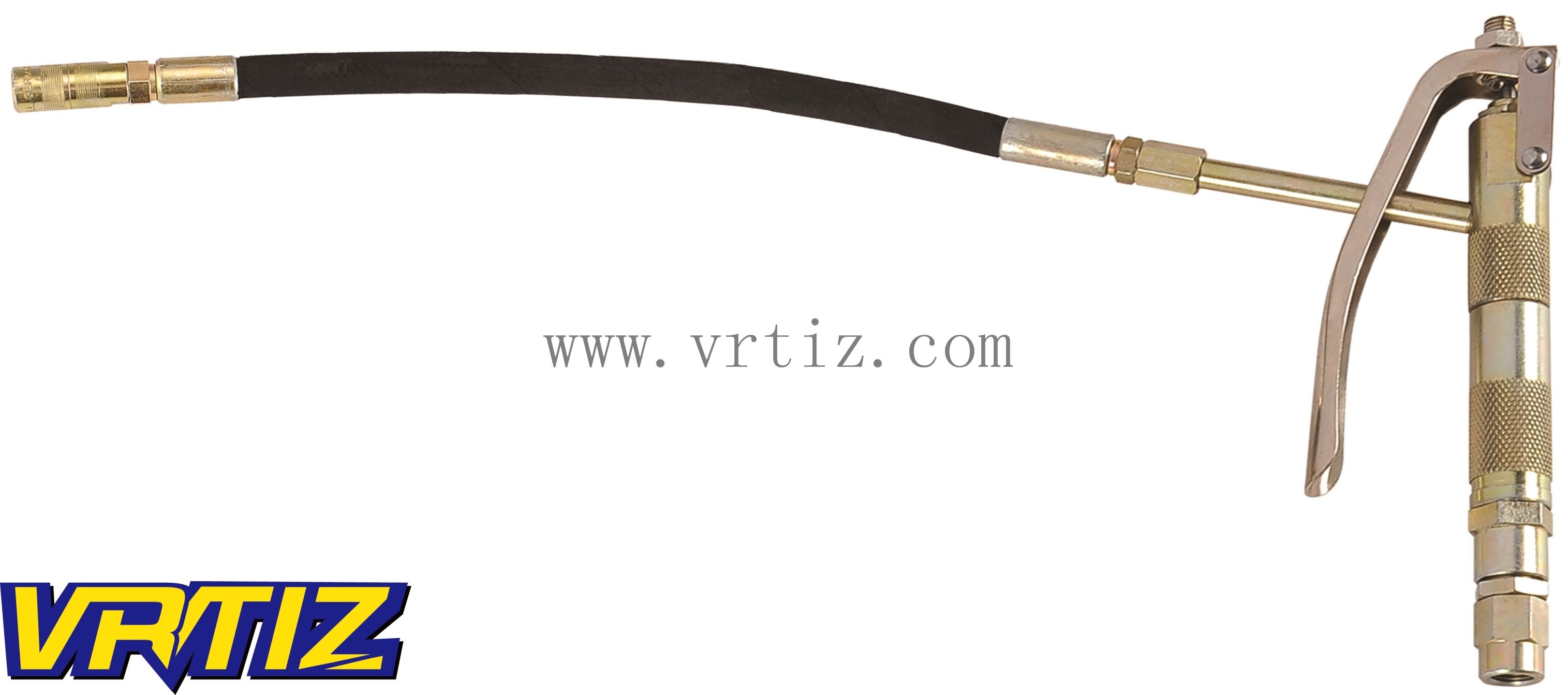 Air-Operated Grease Control Gun with Flexible Hose