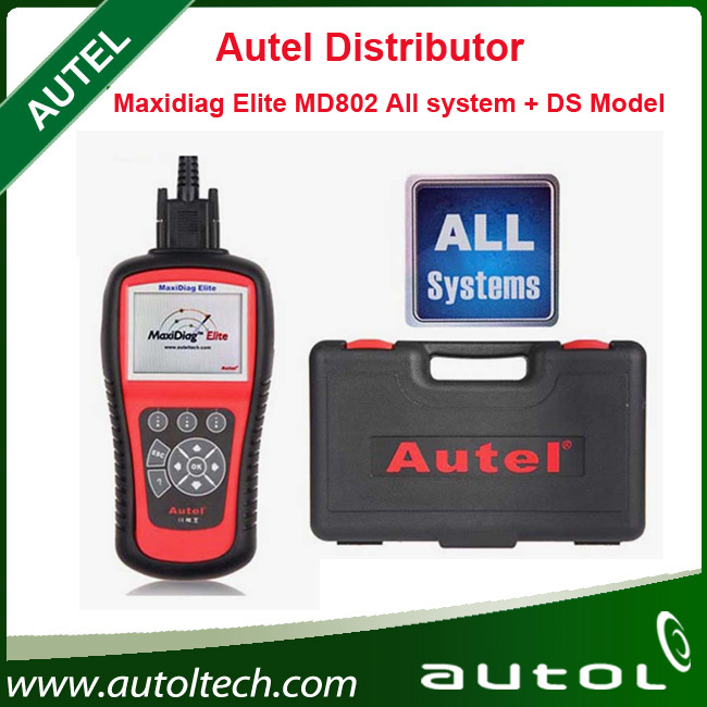 Original Autel Maxidiag Elite Md802 PRO All System Ds Model (MD701+MD702+MD703+MD704) Md 802 Full System