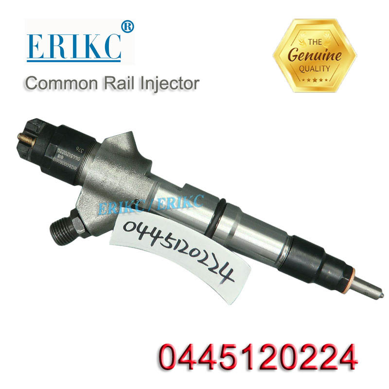 Erikc Fuel Injector Pump Element Jet 0445120224, Diesel Gun 0445120224 Inyector 0445120224 for Delonghi Truck and Weichai Wd10