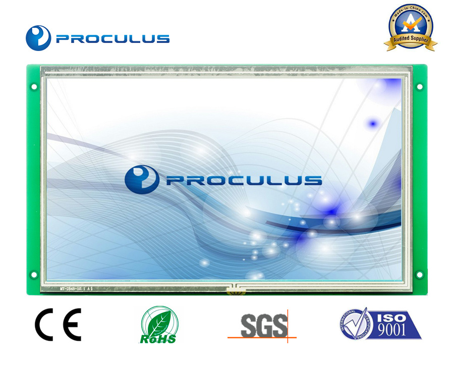 10.1'' 1024*600 TFT LCD Module with Rtp/P-Cap Touch Screen