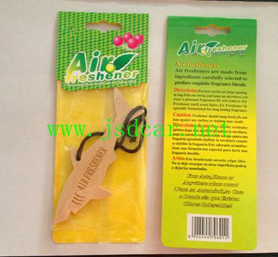 Wood Promotional Car Air Freshener, Car Perfume Pendant (JSD-C0046)