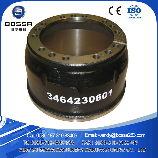 Standard Brake Drum 3464230601 for Mecedes Benz Series