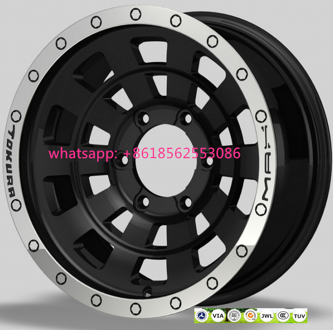 16*8.5inch Offroad Alloy Wheels Rim 4*4 Wheel Rim 6*139.7 4*4