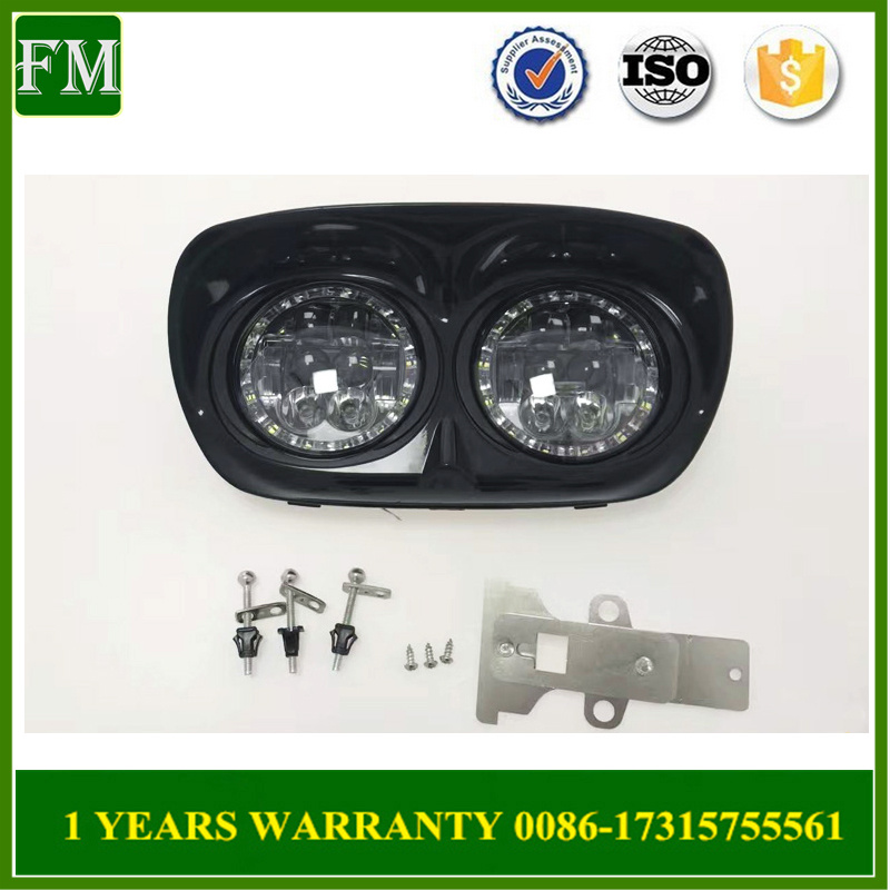 5.75 Inch Dual LED Headlight for Harley Road Glide 2004~2013