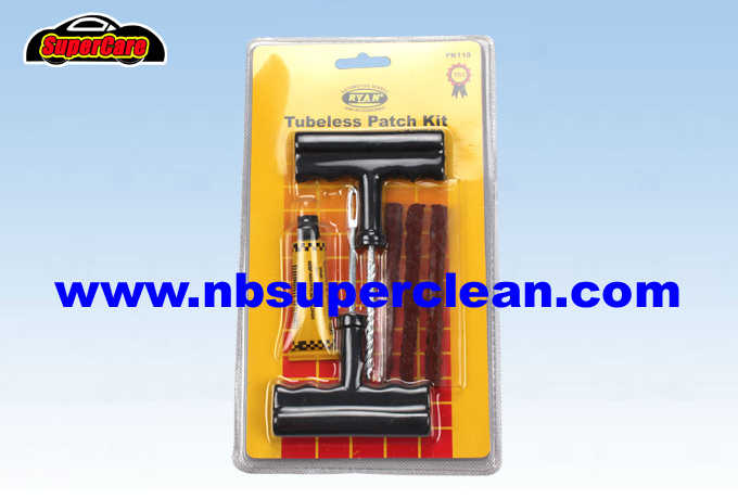 Motorcycle Car Tubeless Tire Tyre Puncture Plug Quick Repair Tool Kit