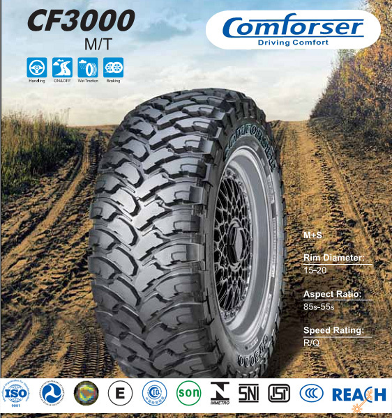 Comforser Brand PCR Car Tire with High Quality